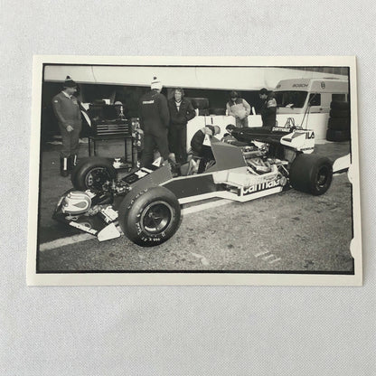 Vintage BMW Brabham Racing Parmalat Car F1 Photo Photograph Lot of 4 DPPI 