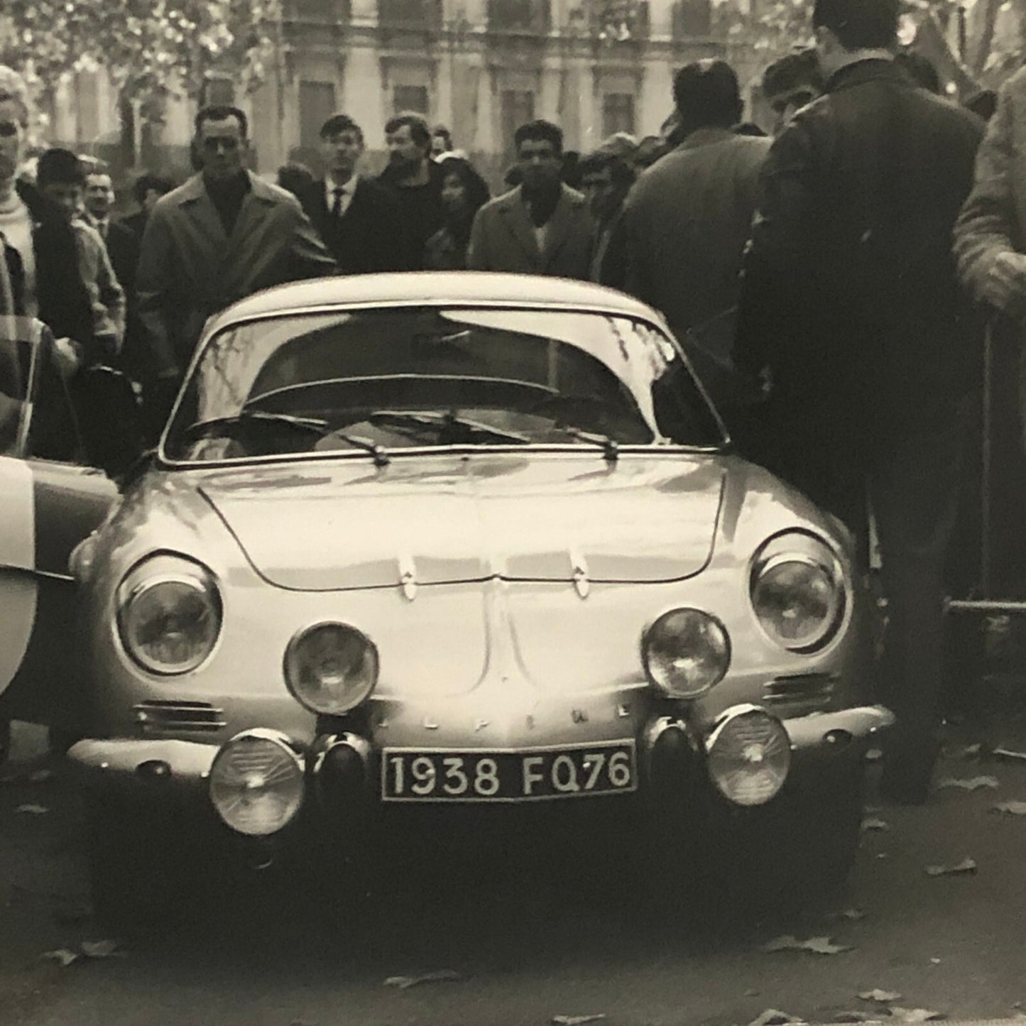 Vintage Renault Alpine Racing Car Photo Photograph Print 