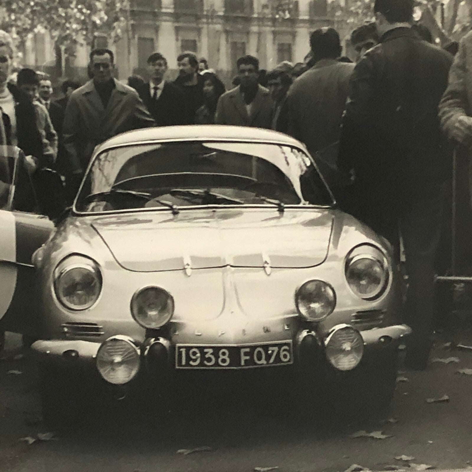 Vintage Renault Alpine Racing Car Photo Photograph Print 