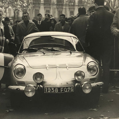 Vintage Renault Alpine Racing Car Photo Photograph Print 