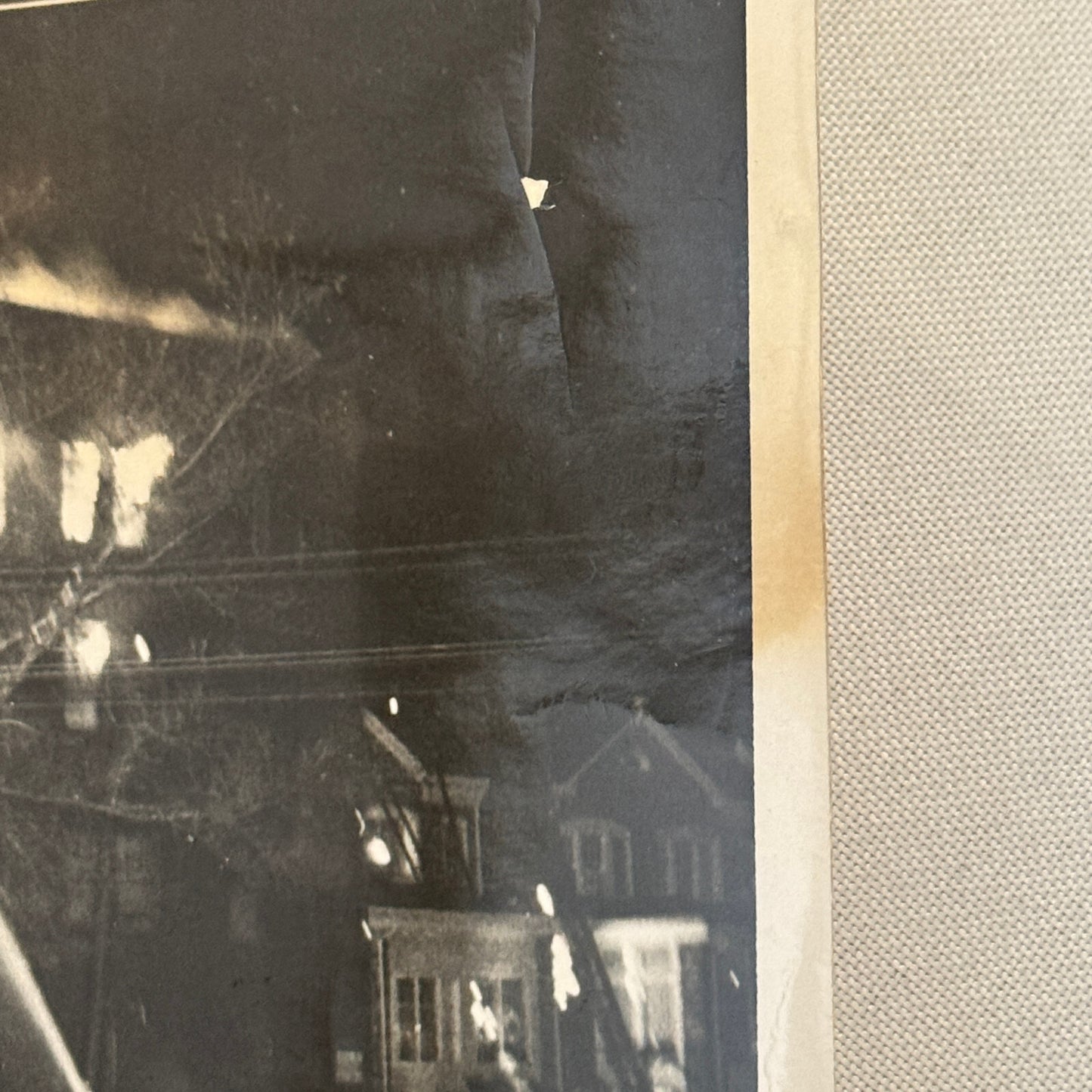 Firefighting Fire Fighter Fire Photo Photograph Print Vintage Fire Truck