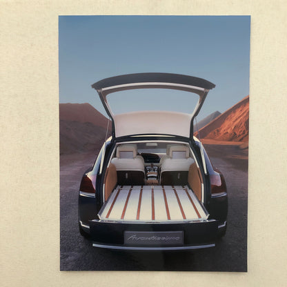 Audi Avantissimo Concept Car Station Wagon Press Kit Photo and Sketch Print Lot