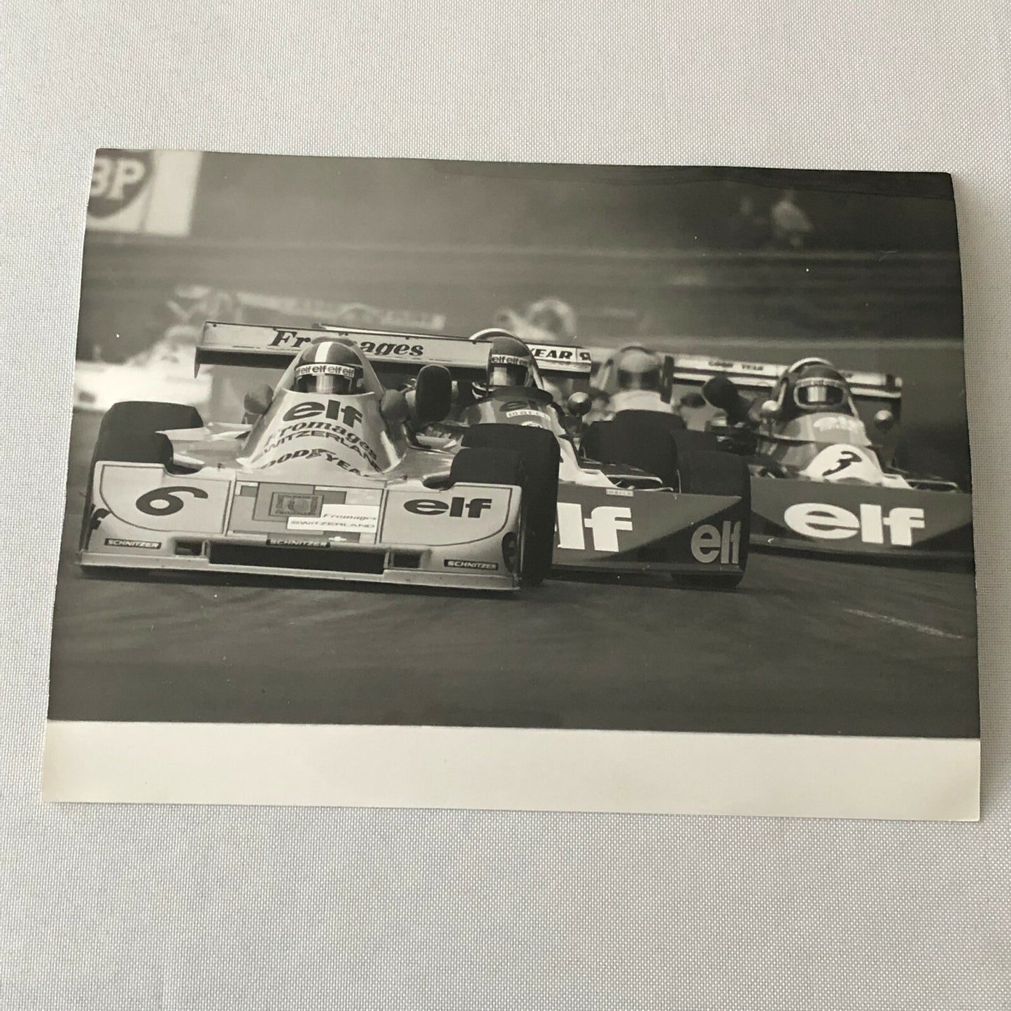 Vintage 1975 Formula 2 F2 Racing Photo Photograph Rouen Grand Prix Cars