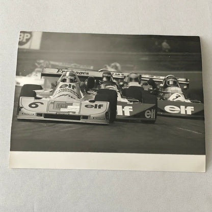 Vintage 1975 Formula 2 F2 Racing Photo Photograph Rouen Grand Prix Cars