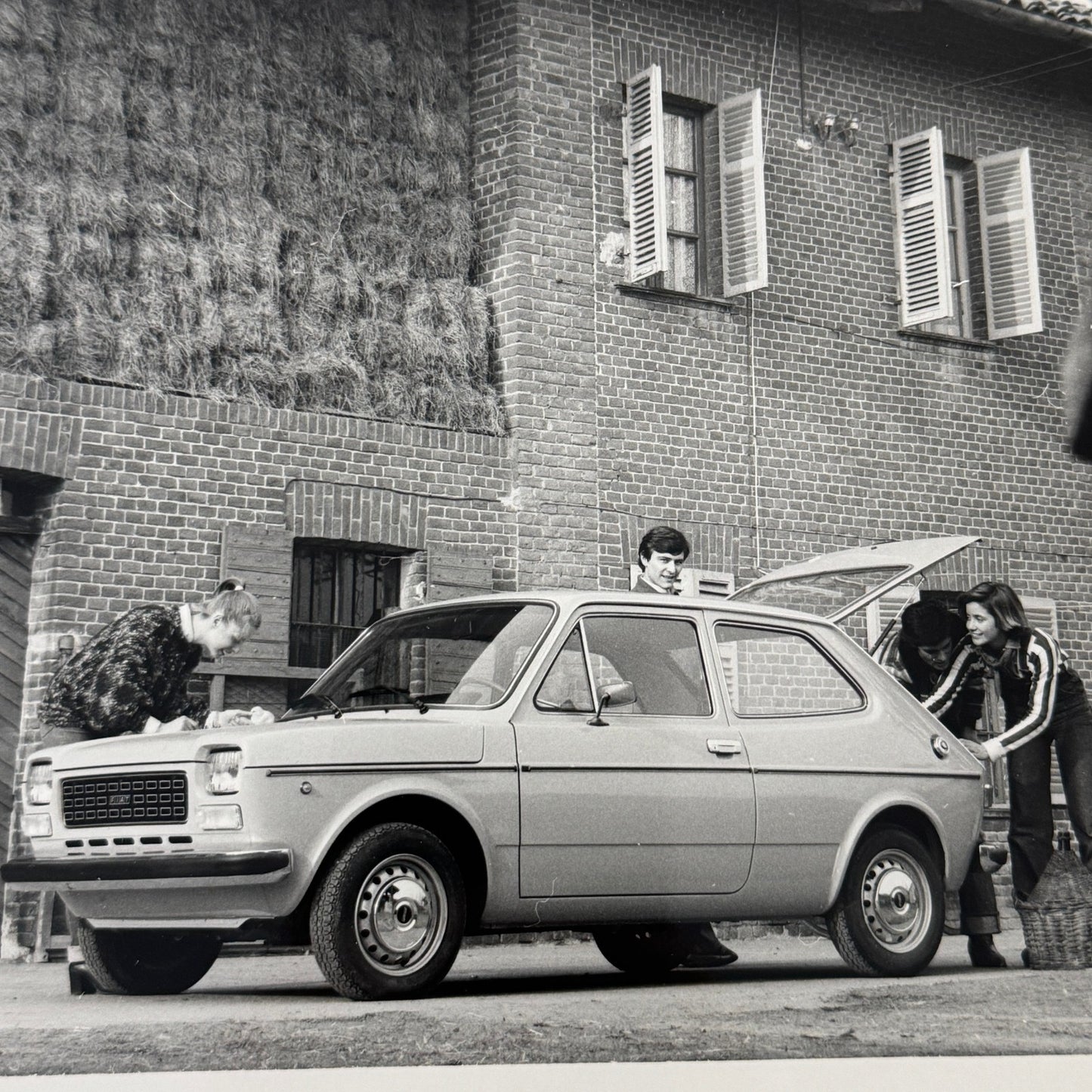 Fiat 127 Special Car Factory Press Photo Photograph Print Vintage 3 Door 1976