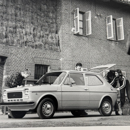 Fiat 127 Special Car Factory Press Photo Photograph Print Vintage 3 Door 1976
