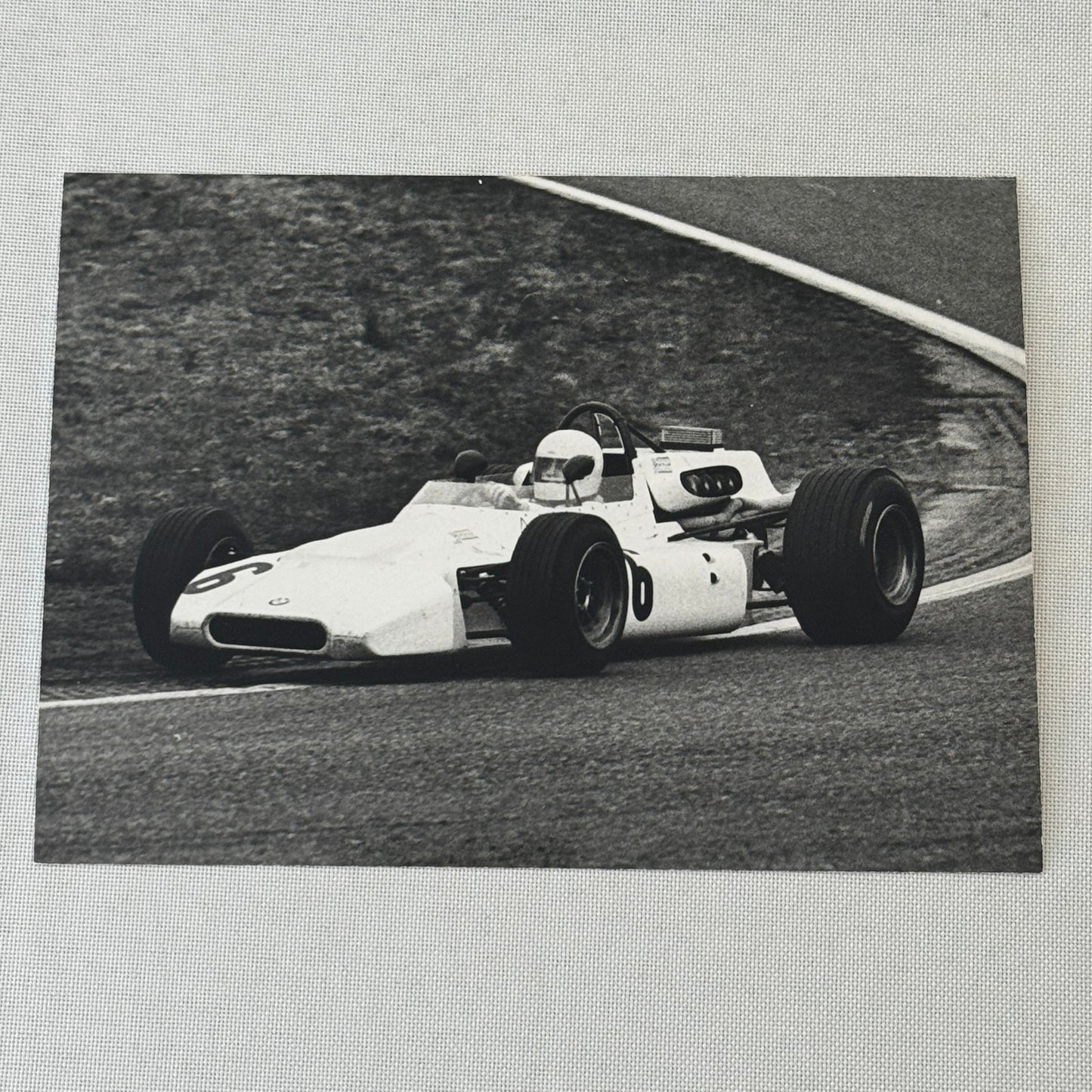 Hubert Hahne BMW F2 Formula 2 Hockenheim Racing Photo Photograph