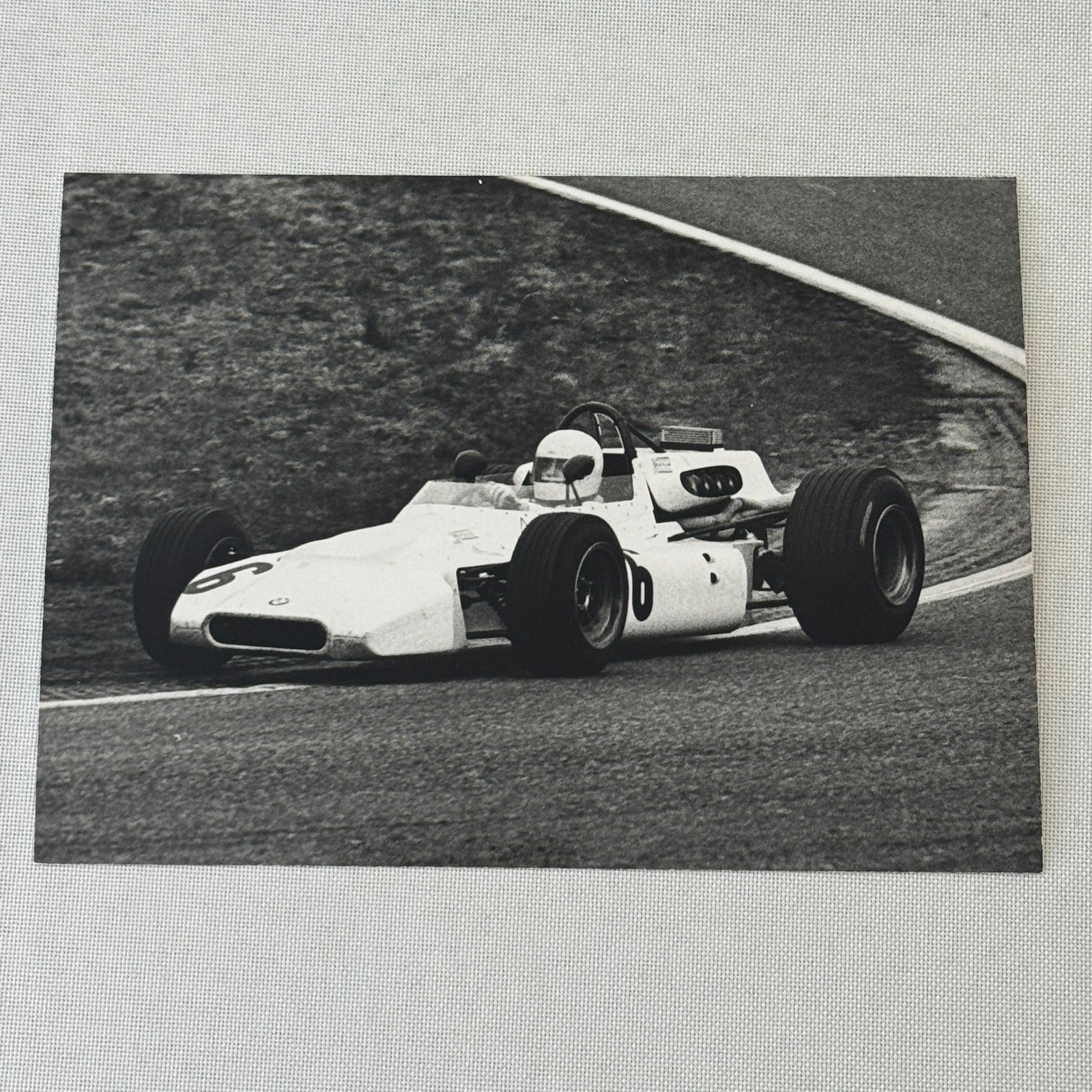Hubert Hahne BMW F2 Formula 2 Hockenheim Racing Photo Photograph