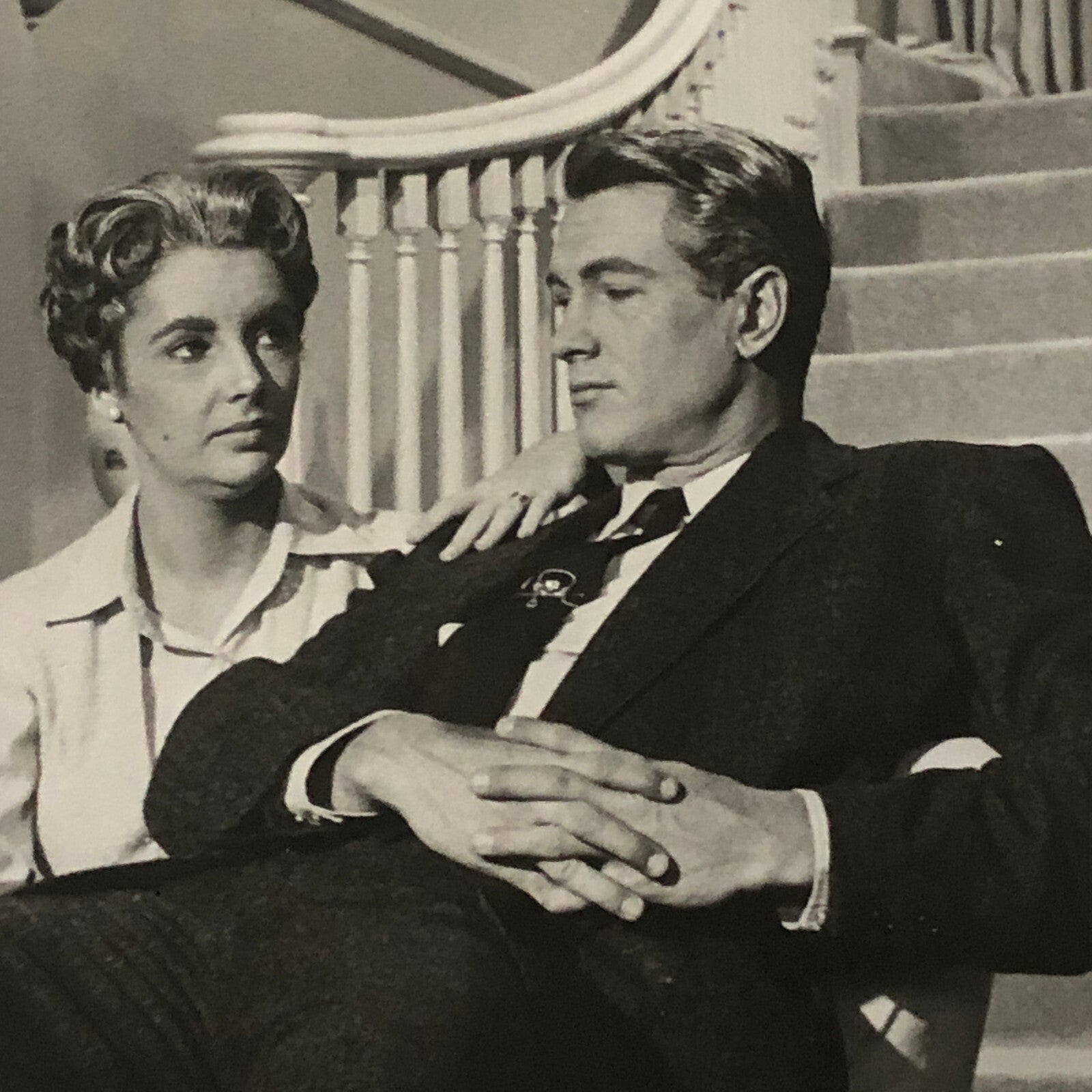Carroll Baker Elizabeth Taylor Rock Hudson Actor Photo Photograph Warner Bros