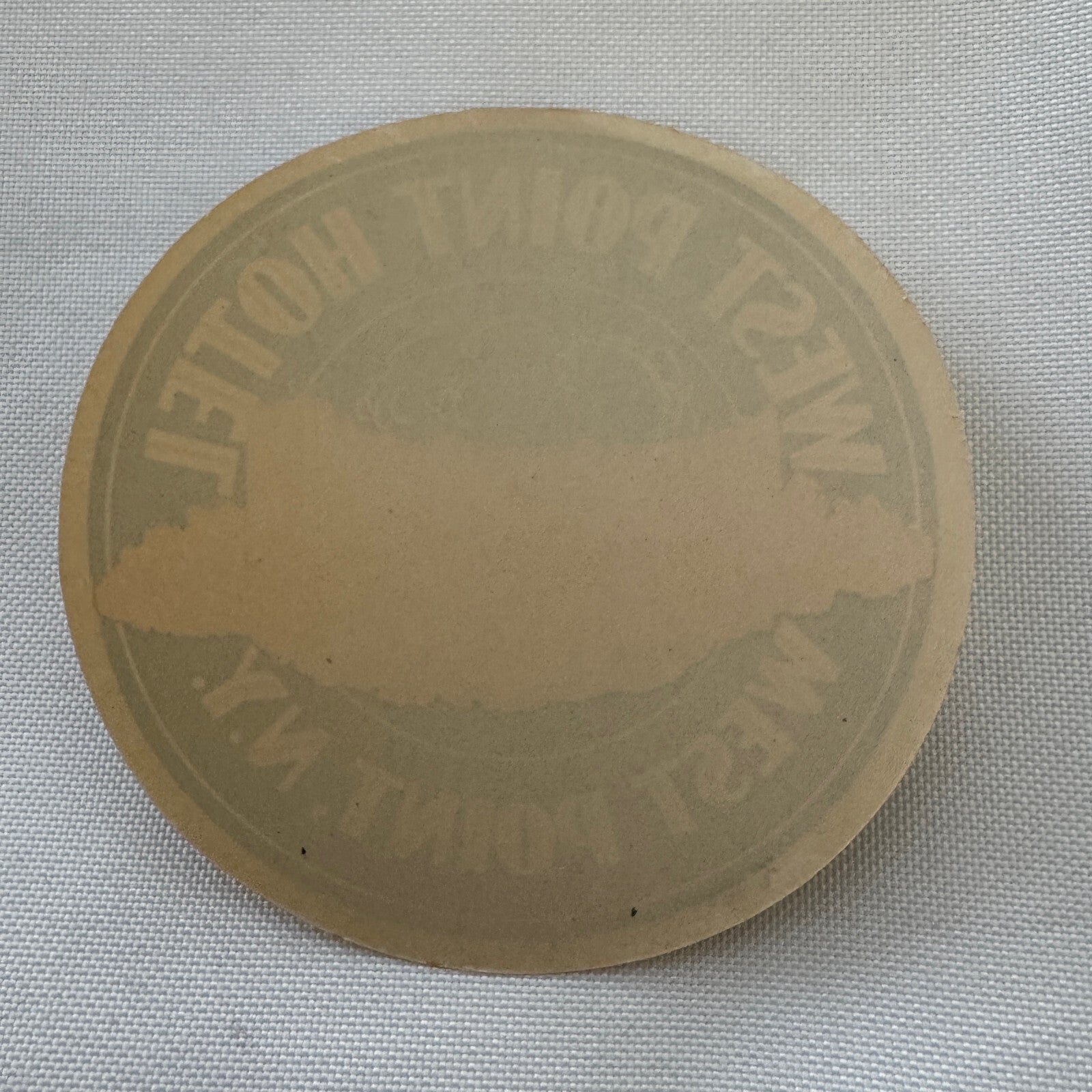 Vintage West Point New York West Point Hotel Luggage Label