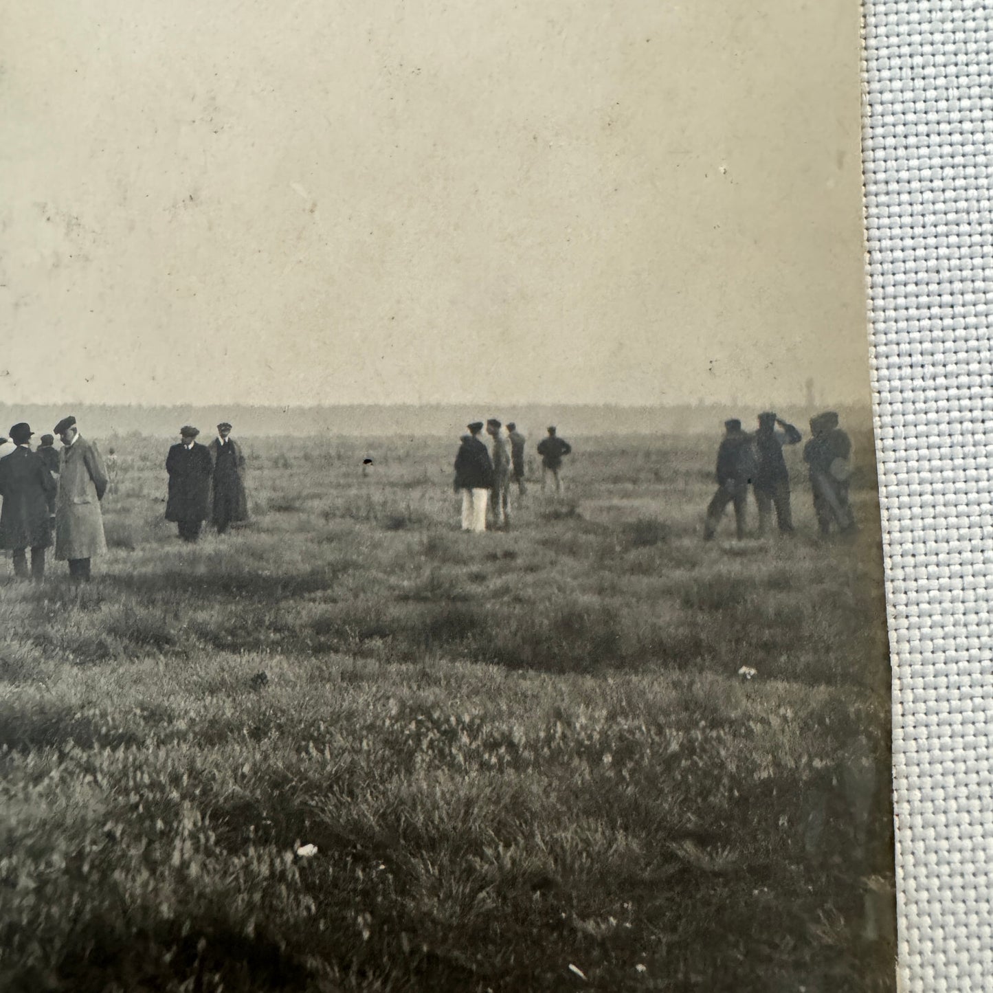 Vintage Zeppelin Airship Dirigible Postcard Post Card French Republique Military