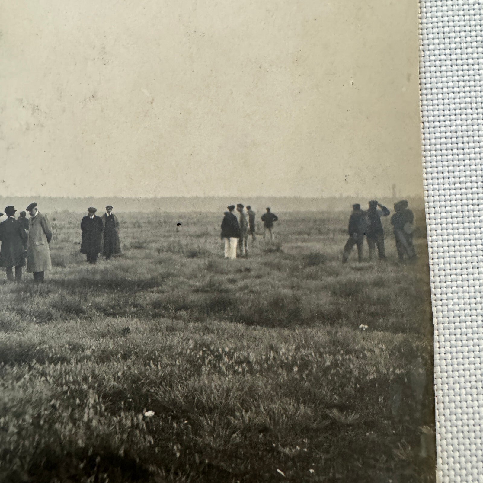 Vintage Zeppelin Airship Dirigible Postcard Post Card French Republique Military