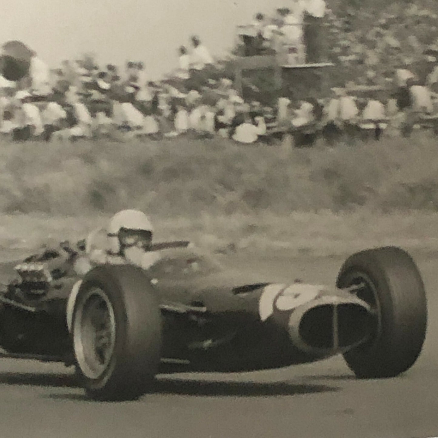 Vintage Grand Prix Racing Car Driver Photo Photograph Print