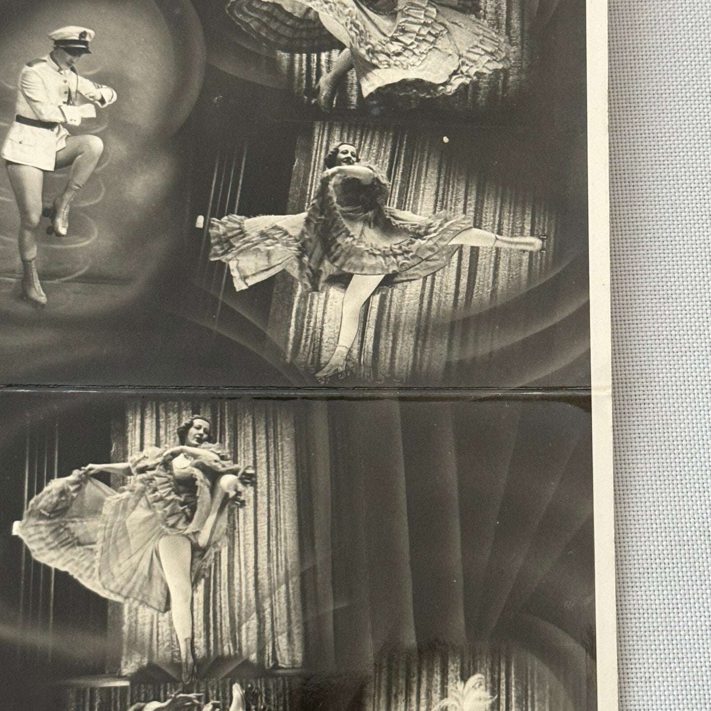 Vintage Circus Rollerskating Roller Skate Act Photo Photograph Friedel Drosae