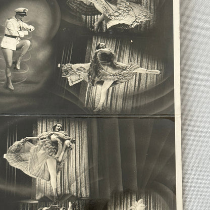 Vintage Circus Rollerskating Roller Skate Act Photo Photograph Friedel Drosae