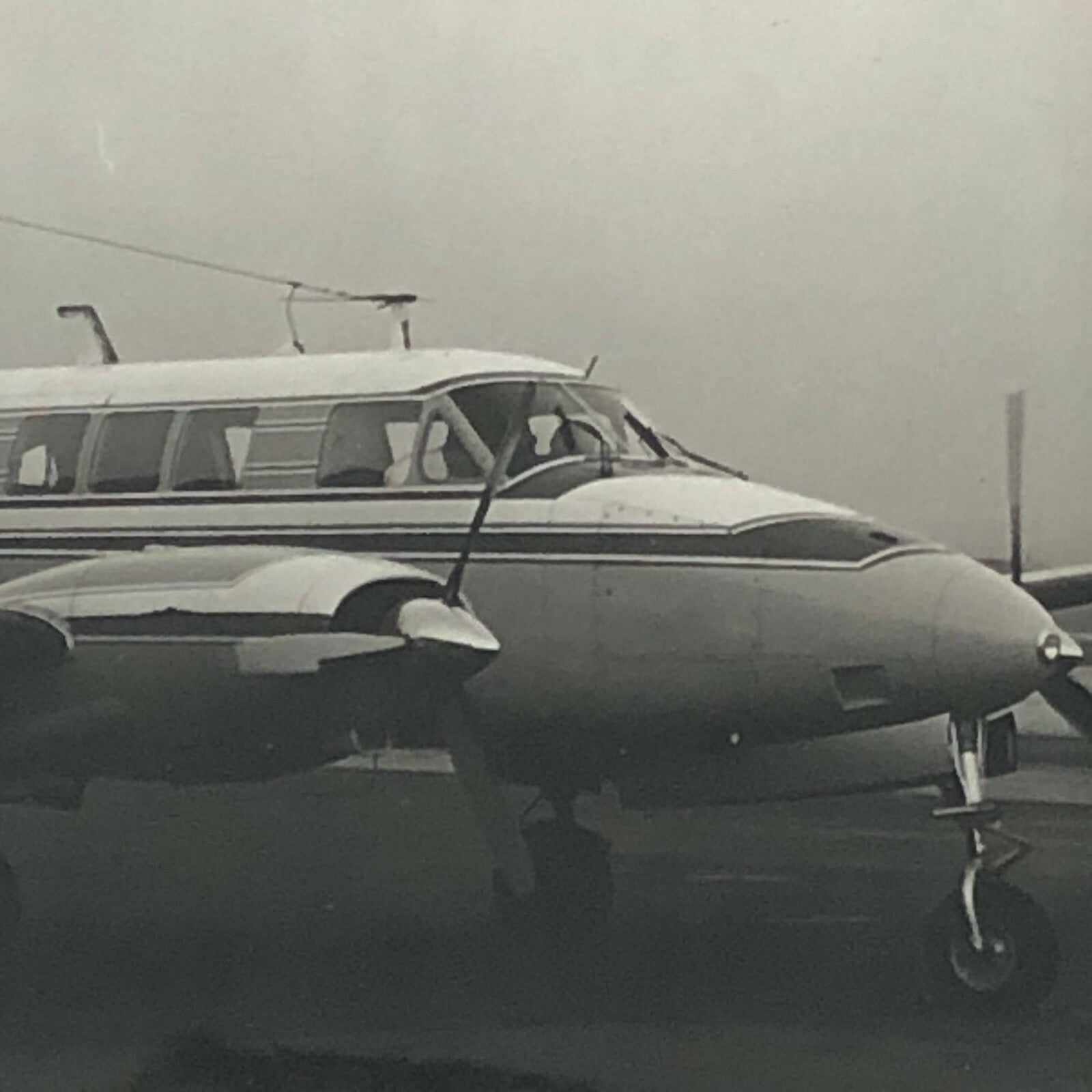 Vintage Airplane Plane Photo Photograph Aircraft Racing Driver Jack Brabham 
