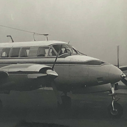 Vintage Airplane Plane Photo Photograph Aircraft Racing Driver Jack Brabham 