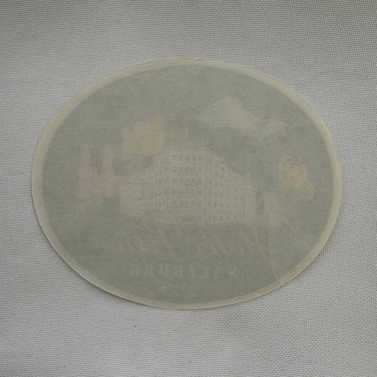 Vintage Travel Luggage Label Hotel Pitter Salsburg Austria