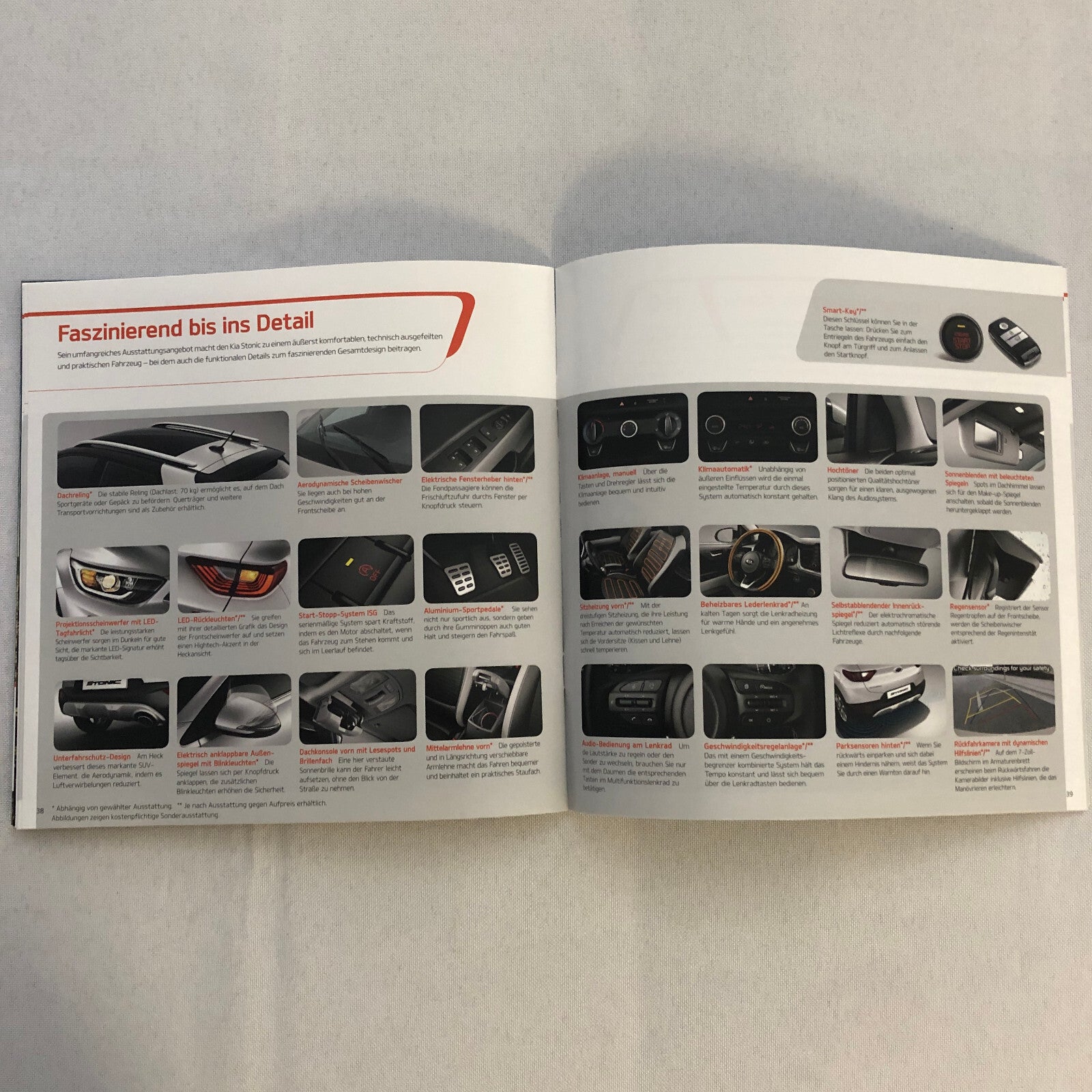 Kia Stonic Sales Brochure Catalog with Price List GERMAN Market 2018 ?