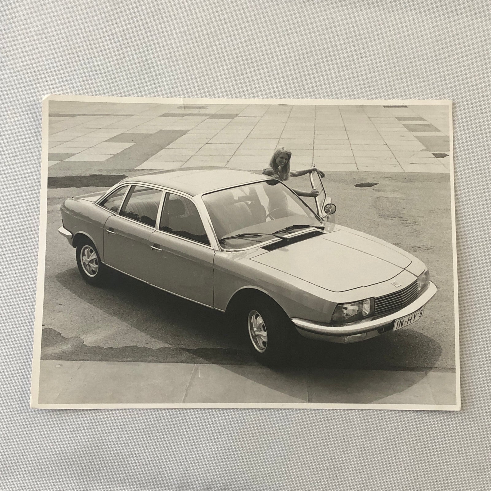 NSU RO 80 Car Factory Press Photo Photograph Print NSU RO80 Automobile