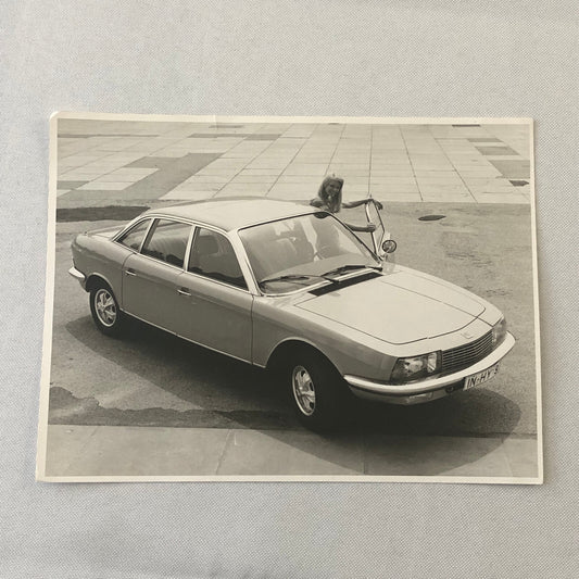 NSU RO 80 Car Factory Press Photo Photograph Print NSU RO80 Automobile