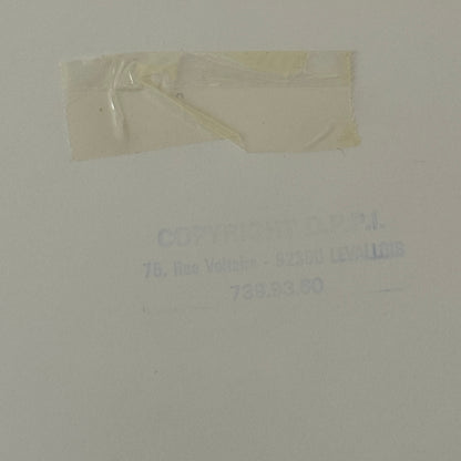 1980 Rallye Monte Carlo Press Photo Photograph DPPI VW Volkswagen Golf GTi Car