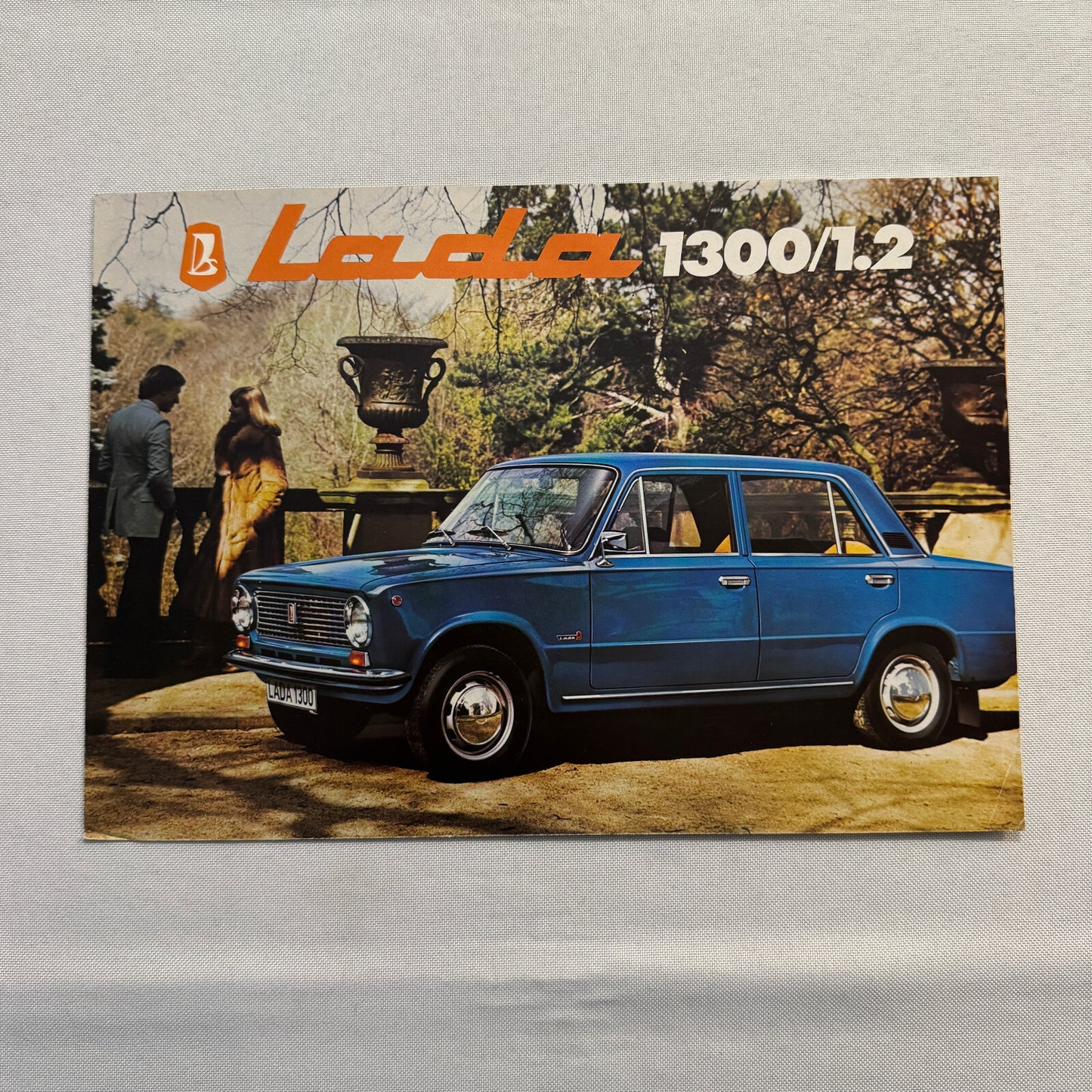Lada 1300 Car Sales Brochure Catalog Advertising German Text European