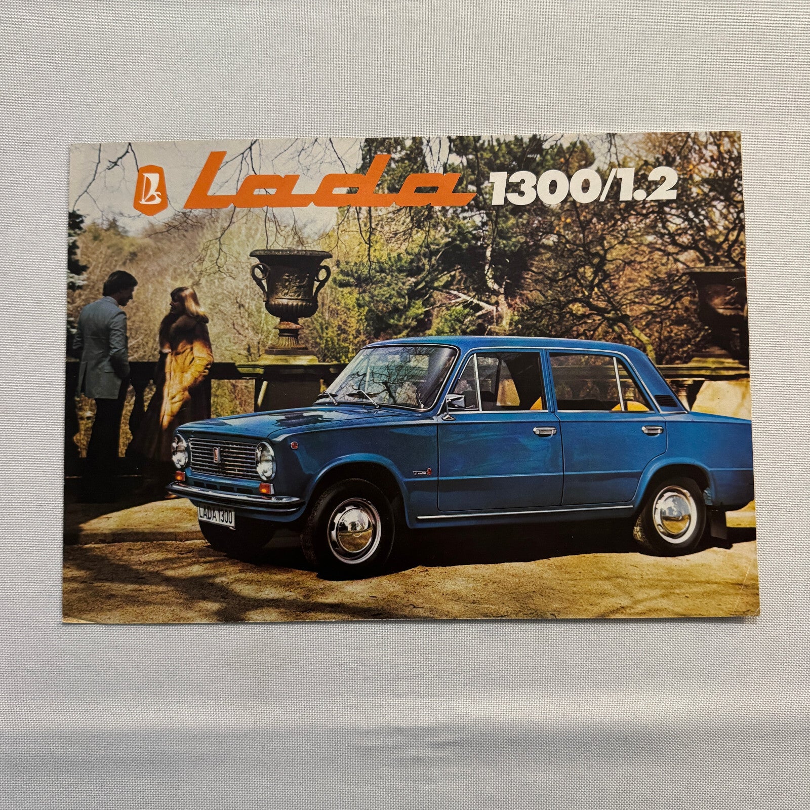 Lada 1300 Car Sales Brochure Catalog Advertising German Text European