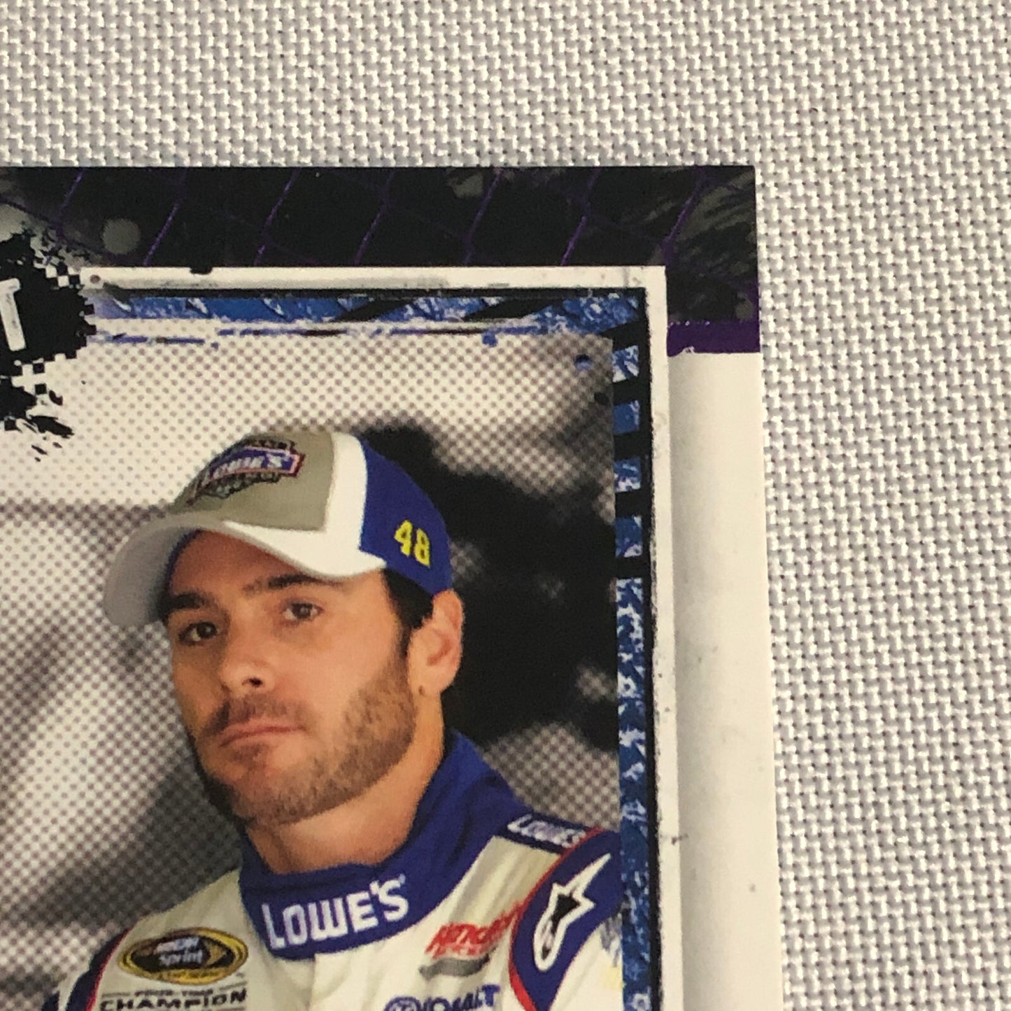2010 Jimmie Johnson Wheels Main Event Purple Parallel Nascar /25 NASCAR