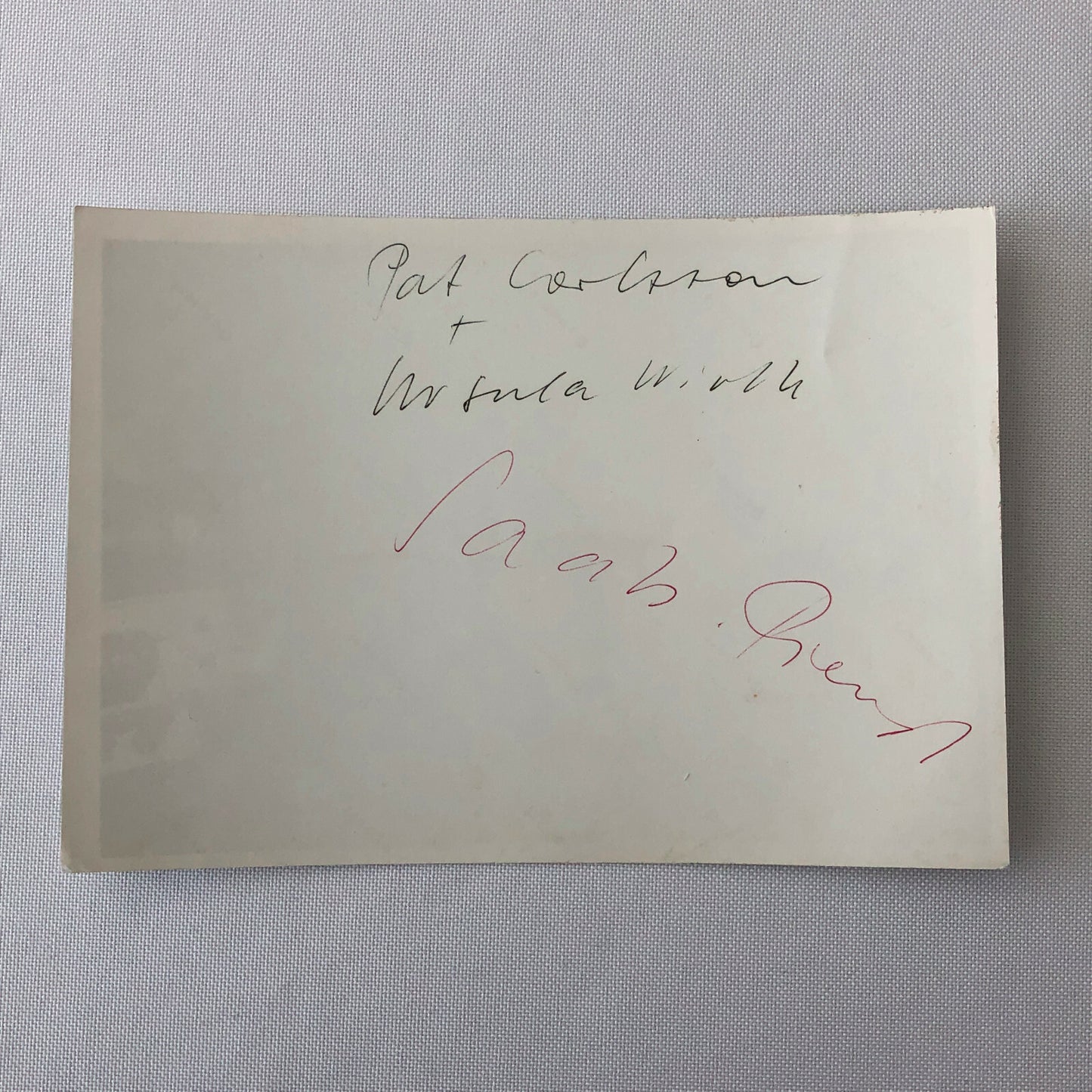 Vintage Pat Carlsson Moss Rally Racing Driver Photo Photograph 