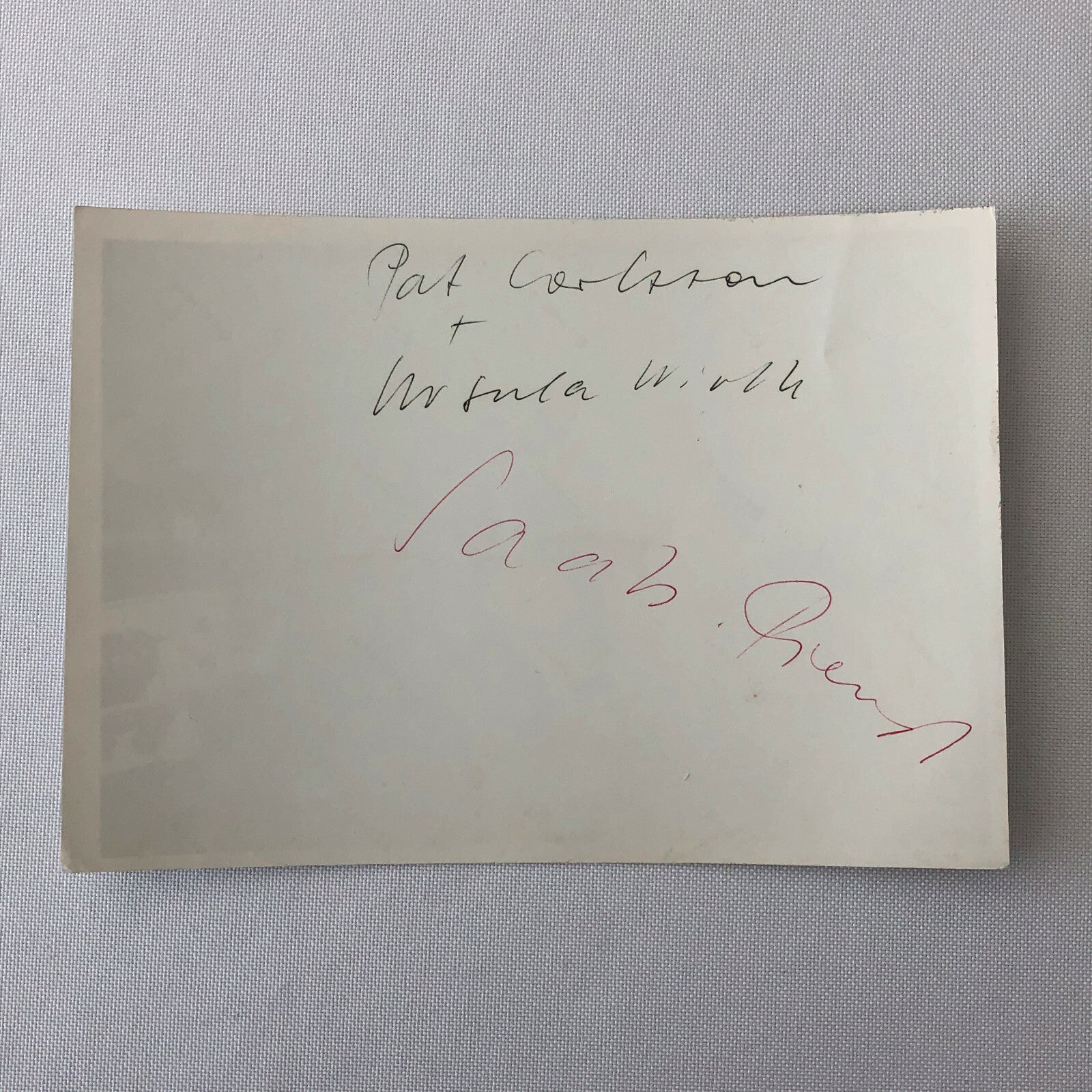 Vintage Pat Carlsson Moss Rally Racing Driver Photo Photograph 