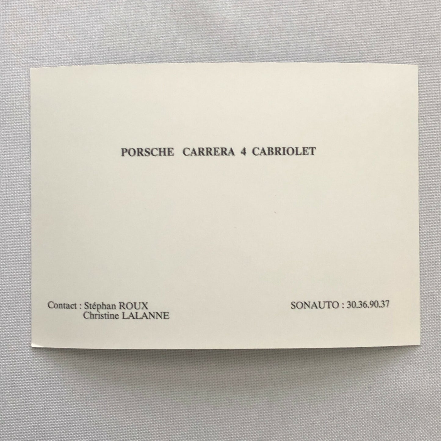 Porsche 911 Carrera 4 Cabriolet Factory Press Photo Photograph Print 