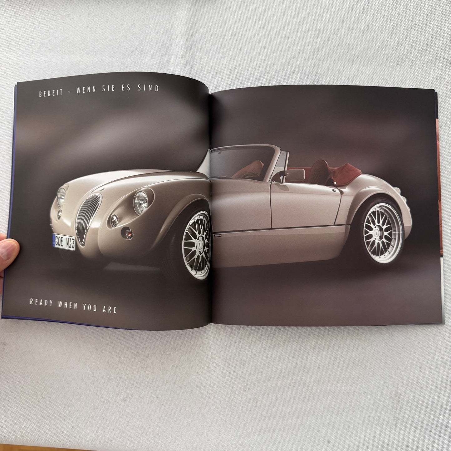Wiesmann Car Sales Brochure Catalog Lot Wiesmann Roadster Raymond Weil Watch