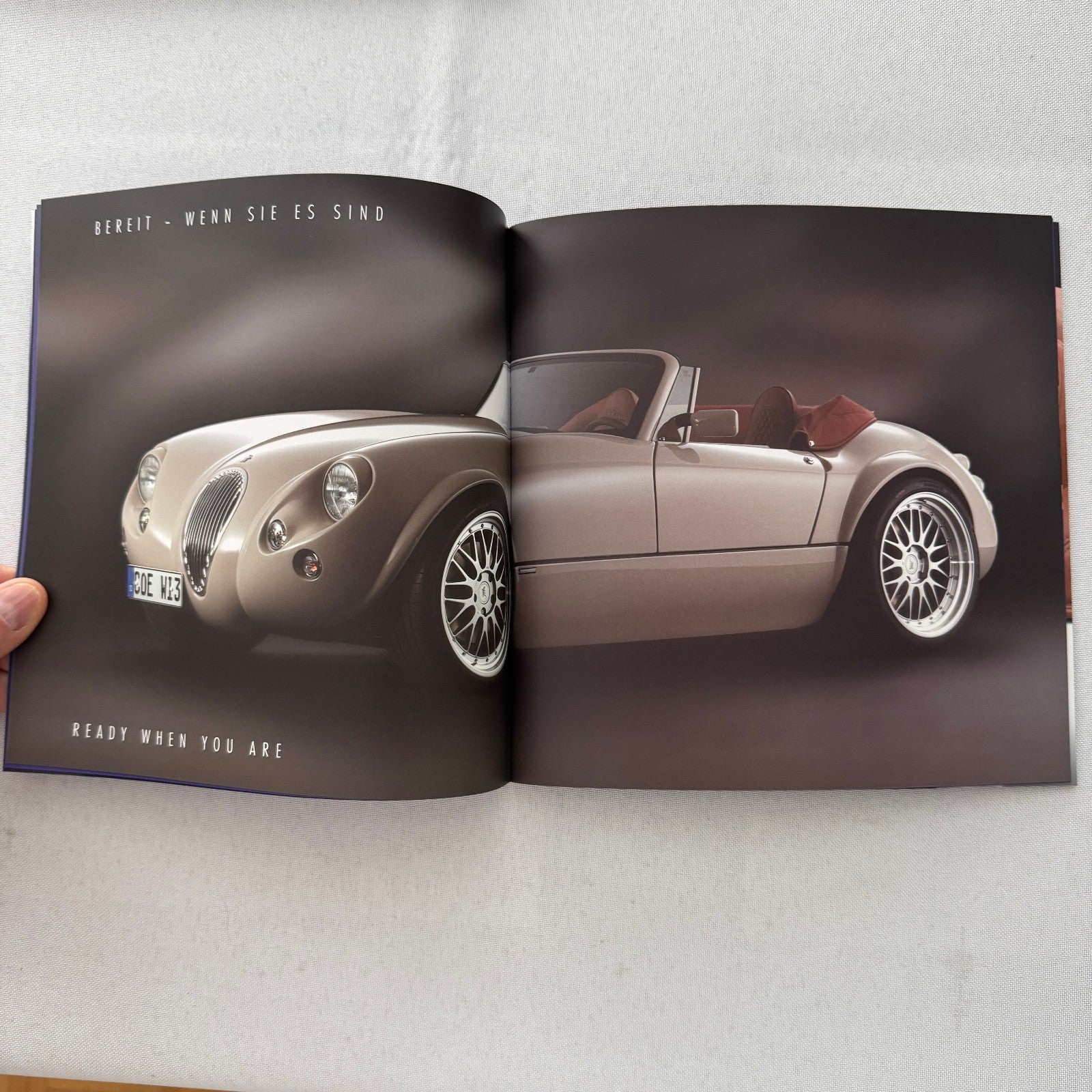 Wiesmann Car Sales Brochure Catalog Lot Wiesmann Roadster Raymond Weil Watch