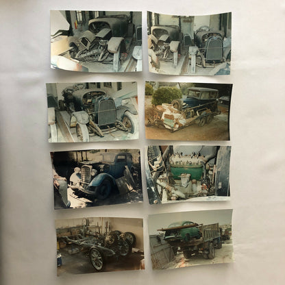 Vintage Fiat Barn Find Junk Yard Parts Photo Photograph Print Lot of 50 