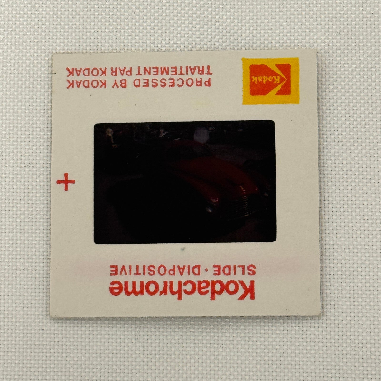 35MM Vintage Photo Slide 1949 Ferrari LeMans Coupe Car 1977