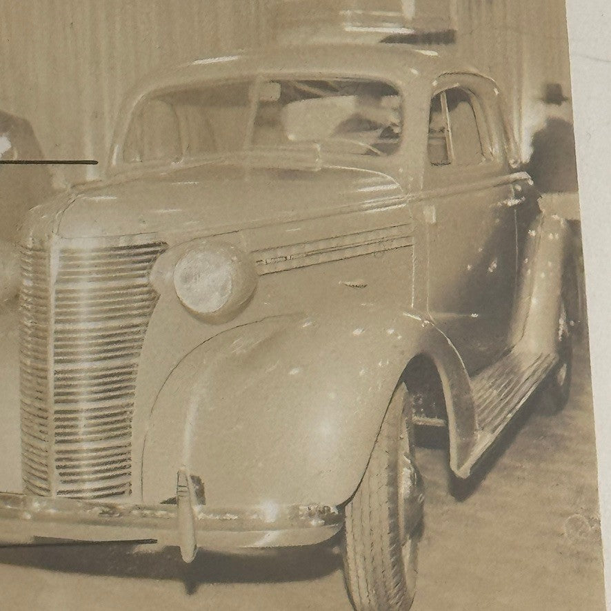 Vintage Chevrolet Sport Coupe Car Photo Photograph Print