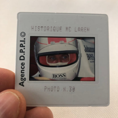 McLaren Racing Driver Car F1 Formula One 35MM Photo Slide  Stefan Johansson