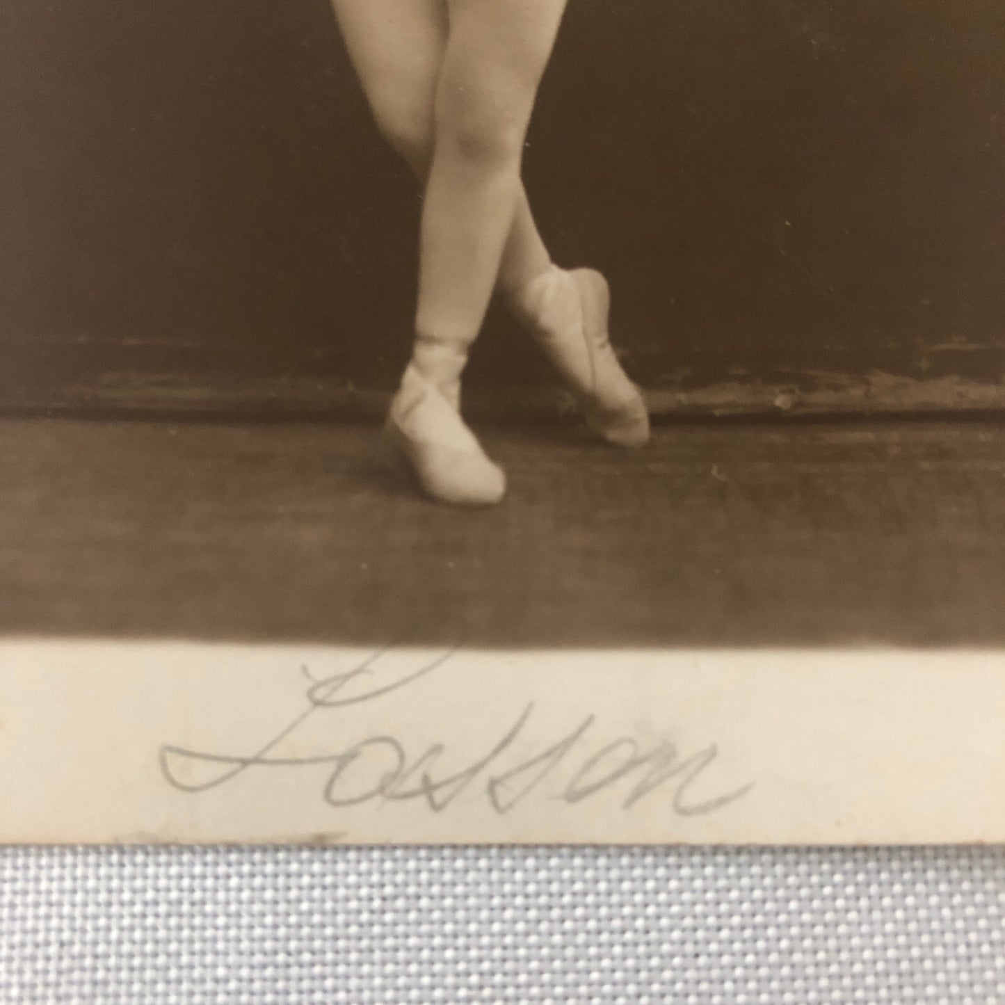 Circus Performer Dancer Acrobat Real Photo Postcard RPPC Post Card Vintage