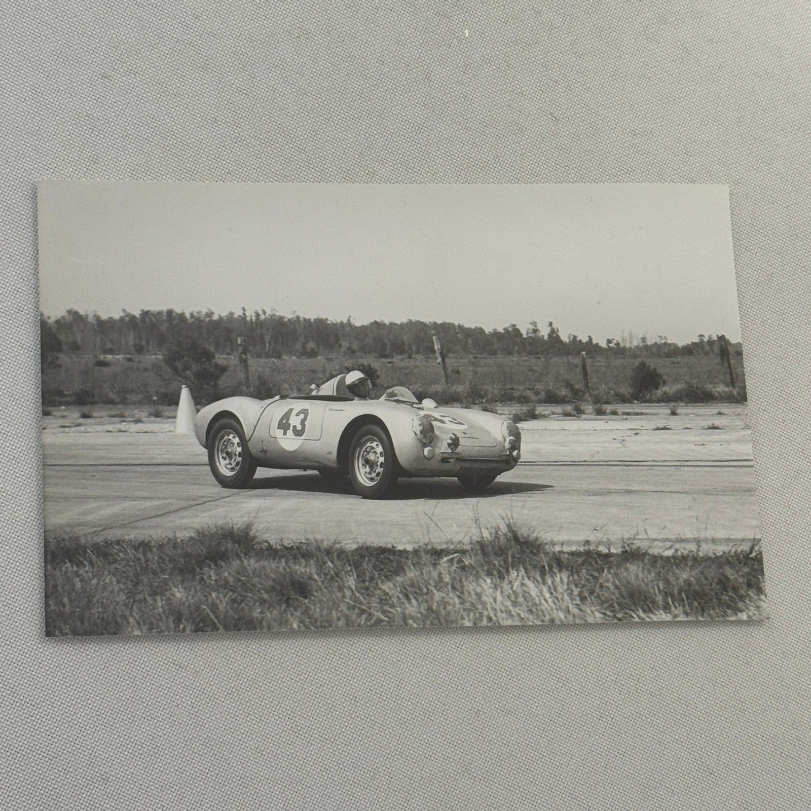 Porsche 550 Spyder Photo Photograph Racing Motorsport MODERN PRINT