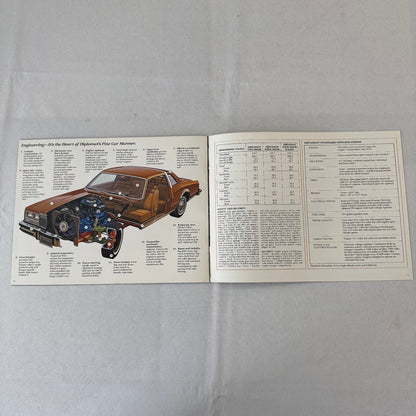 1978 Dodge Diplomat Car Sales Brochure Catalog Vintage Automobile Wagon Coupe