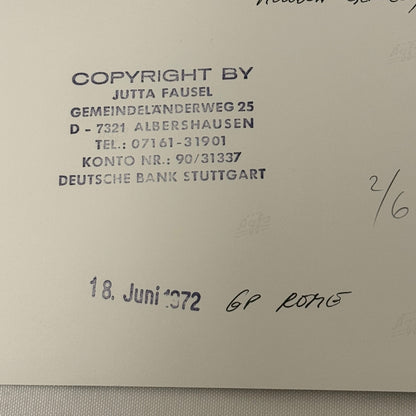 Vintage Racing Photo 1972 Rome Grand Prix Howden Ganley Motorsport Photograph