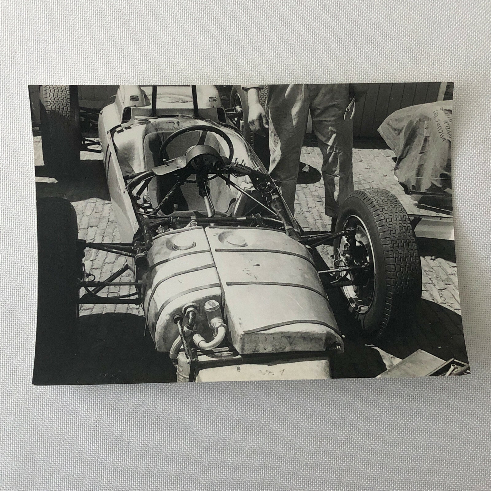 Vintage Racing Car Photo Photograph Print  Motorsport Race