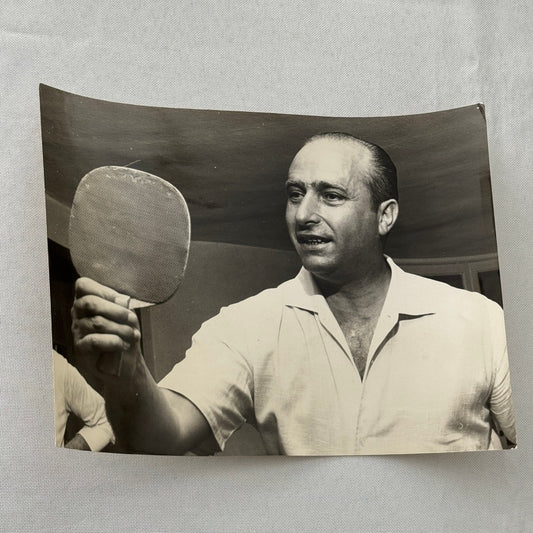 Juan Manuel Fangio Retirement Vacation Holiday Italian Press Photo F1 Racing