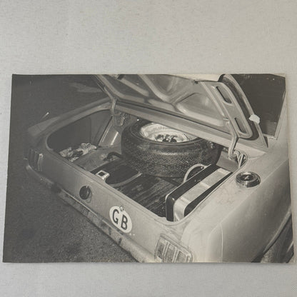 Vintage Ford Mustang Photo Car Bernard Cahier Racing Tour de France