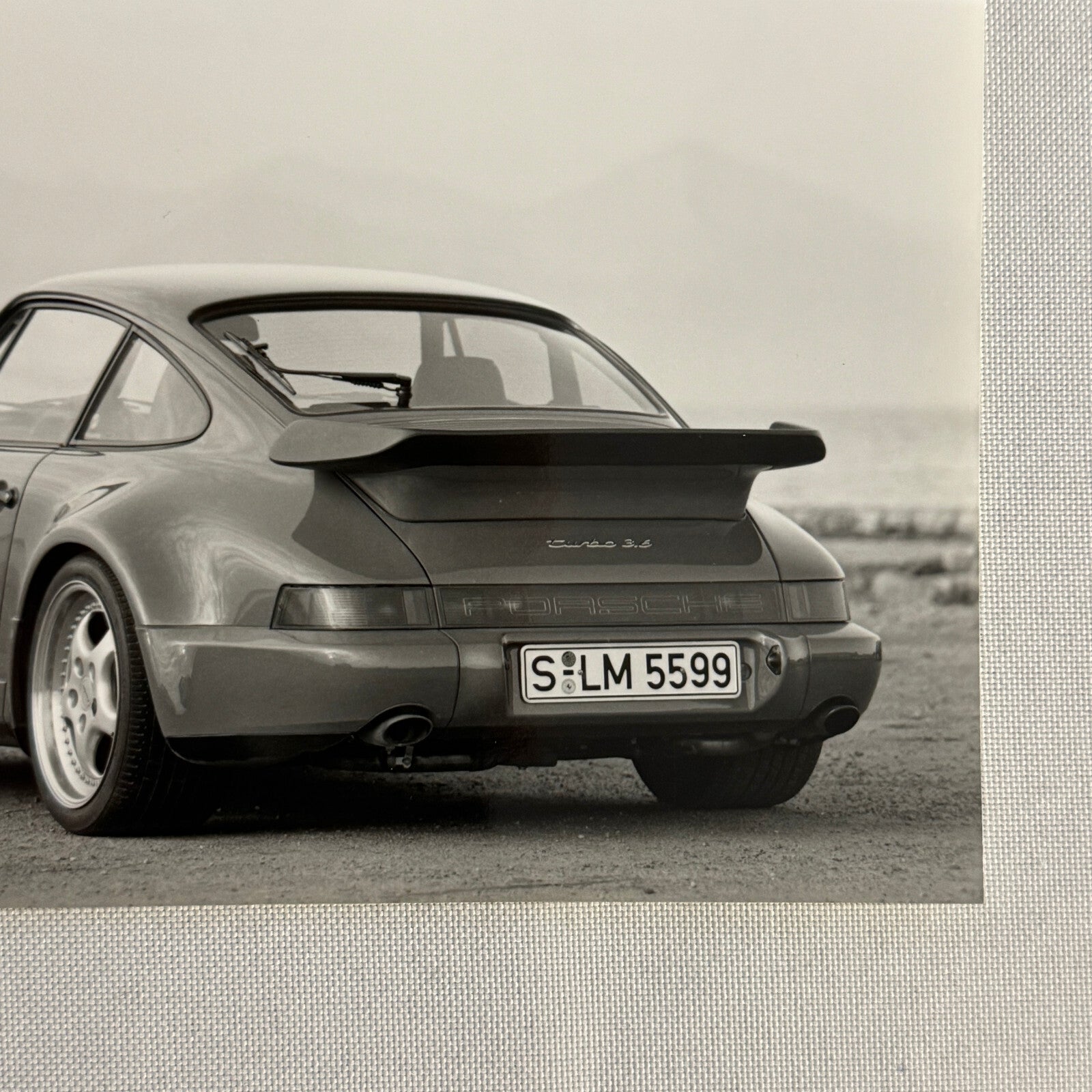 1993 Porsche 911 Turbo 3.6 Factory Photo Photograph Print