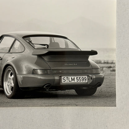 1993 Porsche 911 Turbo 3.6 Factory Photo Photograph Print