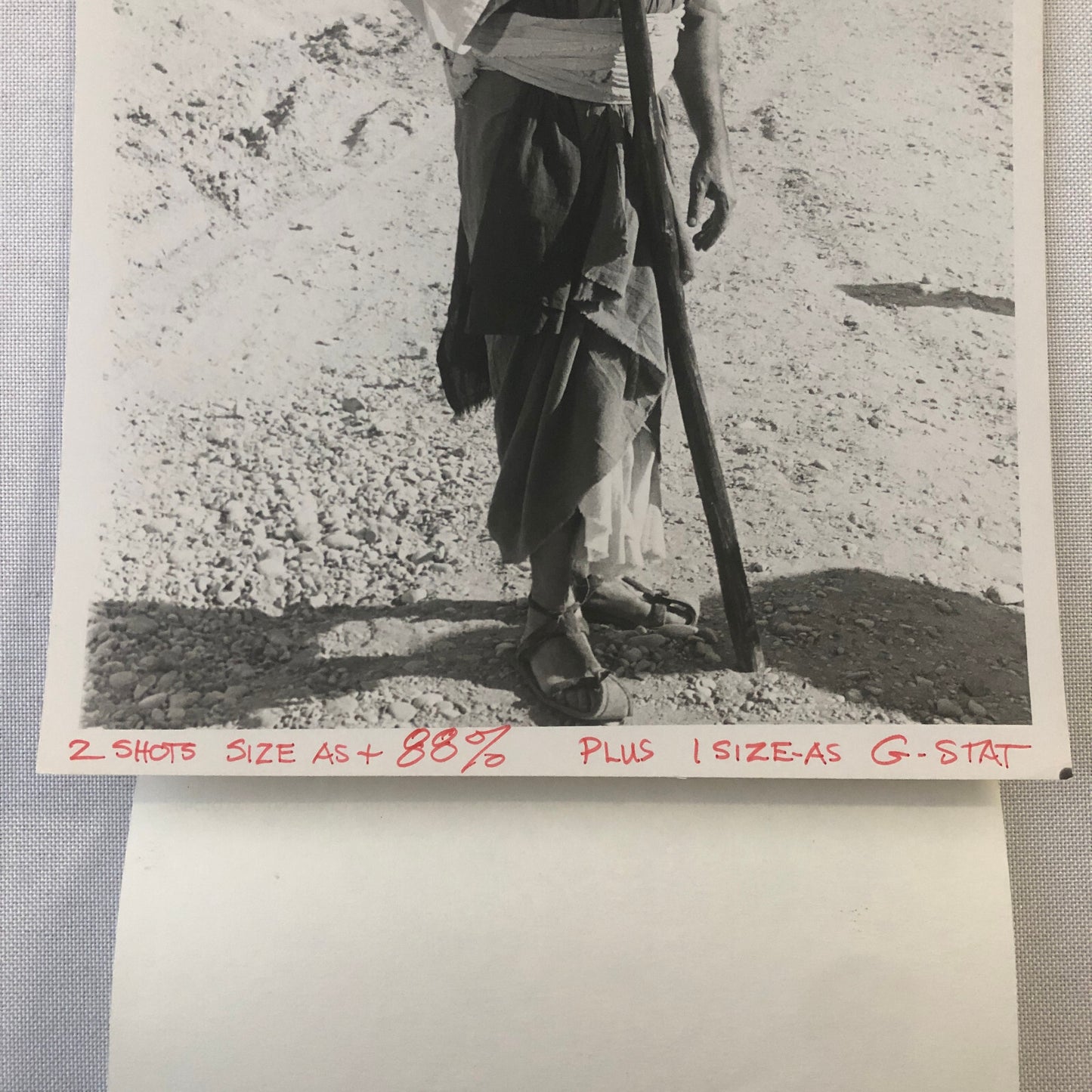 Moses the Law Giver CBS Television Movie Film Photo Photograph Burt Lancaster