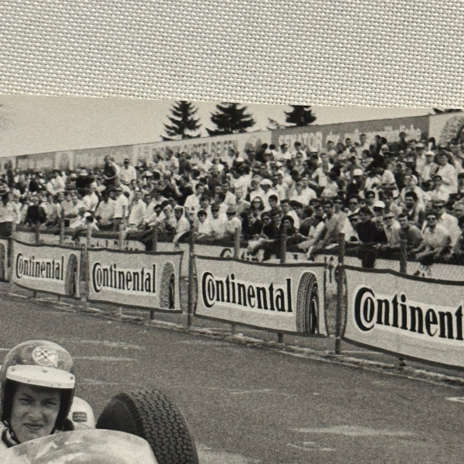 Vintage Porsche Racing Car Photo Photograph Print 1969 German Grand Prix