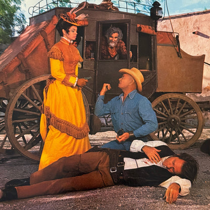 Vintage Movie Lobby Card Catlow El Oro de Nadie Spanish Film MGM